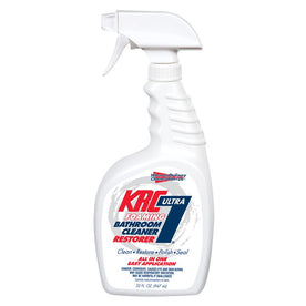 KRC-7 Ultra Foaming Bathroom Cleaner Original Gel Formula – Hard Water, Mold & Soap Scum Remover (32 Oz / 1 Gallon)