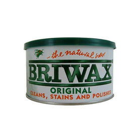 Briwax (Mid Brown) Furniture Wax Polish - Cleans, Stains and Polishes