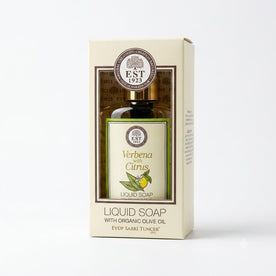 EST 1923 Liquid Hand Soap 250ml – Olive Oil Nourishing Hand Wash with Verbena Citrus Scent (Pack of 2)
