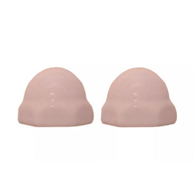 Case Replacement Ceramic Toilet Bolt Caps - Set of 2 - Venetian Pink