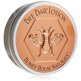 Honey House Natural 2 Oz. Solid Bee Bar Lotion - Assortment of 4 Bars (Hawaiian, Lavender, Natural, Vanilla)