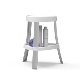 Better Living Products 70060 Spa Shower Seat with Shelf, White