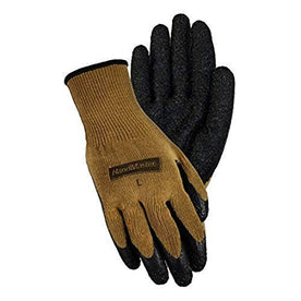 Magid 308T All Purpose Flexible Fit Knit Latex Palm Sure Grip Gloves, Grey (Large)