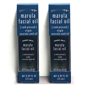 Trader Joe’s Marula Facial Oil – Cold-Pressed, Antioxidant-Rich Hydration for Dry & Sensitive Skin – 0.85 Oz. / 25 mL (Pack of 2)