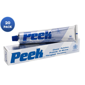 Peek 33001 Metal Polish, 50 ML Tube (50ml x 20)