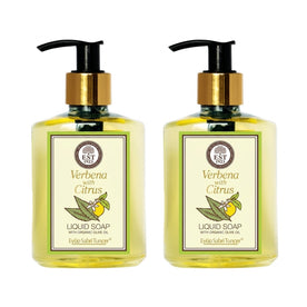 EST 1923 Liquid Hand Soap 250ml – Olive Oil Nourishing Hand Wash with Verbena Citrus Scent (Pack of 2)