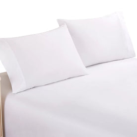 Studio 3B Viscose Made from Bamboo 300 Thread Count Twin Sheet Set in White