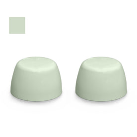 American Standard Color Replacement Plastic Toilet Bolt Caps - Set of 2 - Honeydew