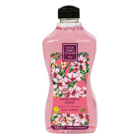 Eyup Sabri Tuncer Japanese Cherry Blossom Liquid Hand Soap with Natural Olive Oil - 1.5 Liter
