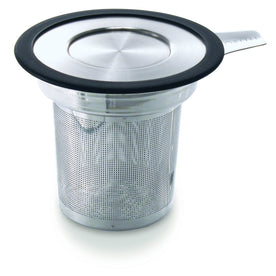 FORLIFE Brew-in-Mug Extra-Fine Tea Infuser with Lidq