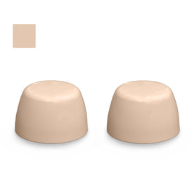 American Standard Color Replacement Plastic Toilet Bolt Caps - Set of 2 - Candlelyght