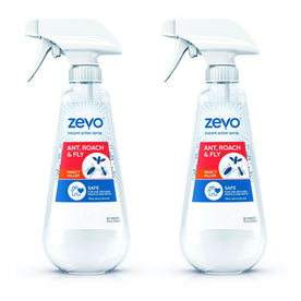 Zevo Ant, Roach & Fly Multi-Insect Trigger Spray, 12 Ounce (Pack of 2)