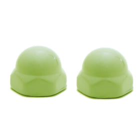 Kohler Replacement Ceramic Toilet Bolt Caps - Set of 2 - Fresh Green
