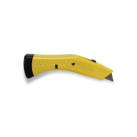 Lutz Quick Change Heavy Duty Utility Knife and Plastic Holster Yellow