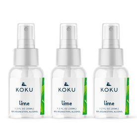 Lime Set 1-  Pack of 3 Lime Scented Hand Sanitizer Spray (3x1.2 Fl. Oz.)