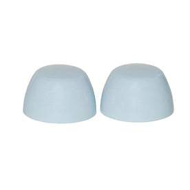 Kilgore Color Replacement Plastic Toilet Bolt Caps - Set of 2 - Dresden Blue