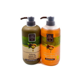 Eyup Sabri Tuncer Natural Argan Oil Hair Care Basics Set - Shampoo & Shower Gel