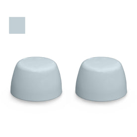 American Standard Color Replacement Plastic Toilet Bolt Caps - Set of 2 - Day Dream