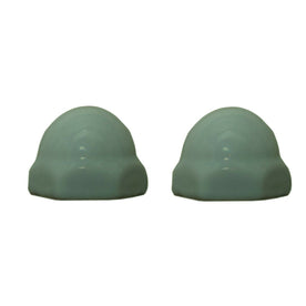 Replacement Ceramic Toilet Bolt Caps to Match American Standard Bayberry, Set of 2