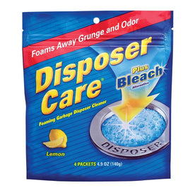 Summit Brands Disposer Care disposer cleaner 4.9oz contents 4-packets - 140 G