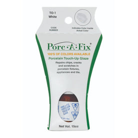 Porc-A-Fix Touch Up Repair Glaze - Toto - Cotton White - TO-1