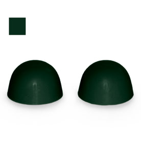 American Standard Color Replacement Plastic Toilet Bolt Caps - Set of 2 - Rain Forest