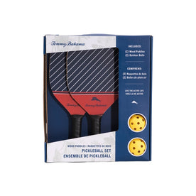 Tommy Bahama Pickleball Paddles Set of 2 - Pickleball Begginitr Set, inludes 2 Pickleball Balls & 2 Paddles