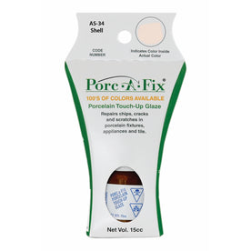 Porc-A-Fix Touch Up Repair Glaze - American Standard - Shell - AS-34