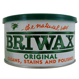Briwax 1 Lb. Original Furniture Wax Polish with Oil-Free Steel Wool 0000