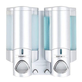 Better Living Products 76235-1 AVIVA Two Chamber Dispenser, Satin