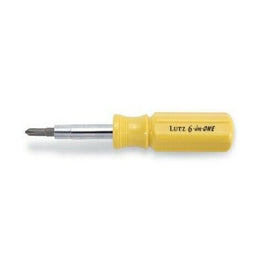 LUTZ 6-IN-1 Screwdriver Yellow