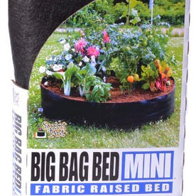 Smart Pots 12015 Big Bag Bed Fabric Raised Planting Bed, Mini , Black