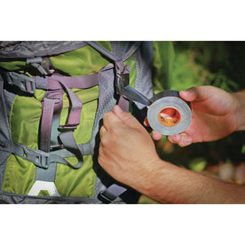 Gorilla Black Tape To-Go, 1 in x 10 yd Roll, Weather Resistant