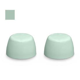 American Standard Color Replacement Plastic Toilet Bolt Caps - Set of 2 - Aegean Mist