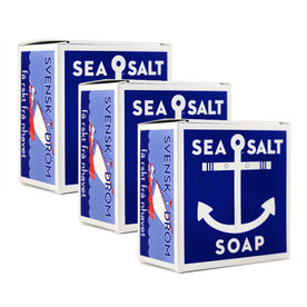 Swedish Dream Sea Salt Soap, 3 Pack (3 * 4.3oz)