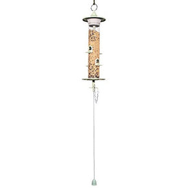 Effortless Products 14" Tube Mix Bird Feeder Verdi Green