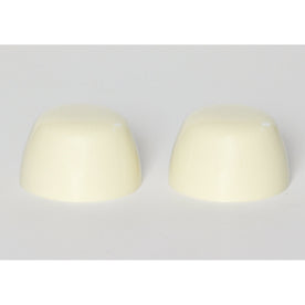 Case Color Replacement Plastic Toilet Bolt Caps - Set of 2 - Citrus Yellow