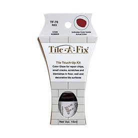 Tile-A-Fix Tile Touch Up Repair Glaze (Red - TF70)
