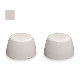 American Standard Replacement Plastic Toilet Bolt Caps - Set of 2 – Heather