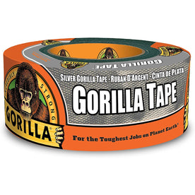 Gorilla White Duct Tape, 1.88 in. x 30 yd, Silver, 607300