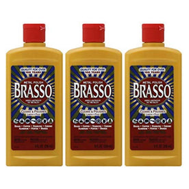 Reckitt Benckiser Brasso® Polish POLISH,METAL,BRASSO,8OZ (Pack of 3)