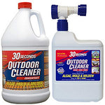 30 Seconds Outdoor Cleaner, 1 Gallon and 64 oz Hose End- Concentrate