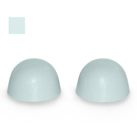 Briggs Color Replacement Plastic Toilet Bolt Caps - Set of 2 - Spring Mist