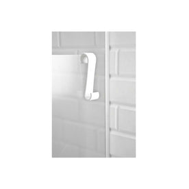 Plastic S Hooks for Towel Bar, Large Plastic Towel Hooks for Bathroom, Shower Room (1 Piece)