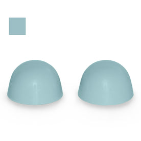 American Standard Color Replacement Plastic Toilet Bolt Caps - Set of 2 - Light Turquoise