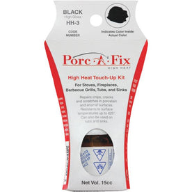 High Heat Porc-A-Fix Porcelain Touch Up Repair Glaze Gloss