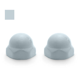 Replacement Ceramic Toilet Bolt Caps to Match American Standard Day Dream, Set of 2