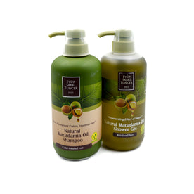 Eyup Sabri Tuncer Natural Macadamia Oil Hair Care Basics Set - Shampoo & Shower Gel