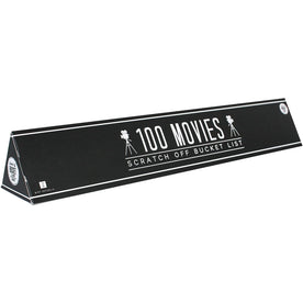 Gift Republic 100 Movies Bucket List Poster, One Size, Black