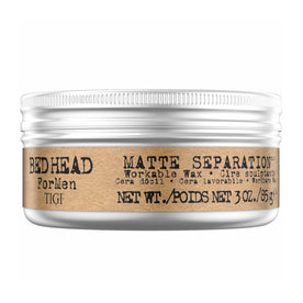 TIGI Bed Head for Men Matte Separation Workable Wax, 3 Ounce